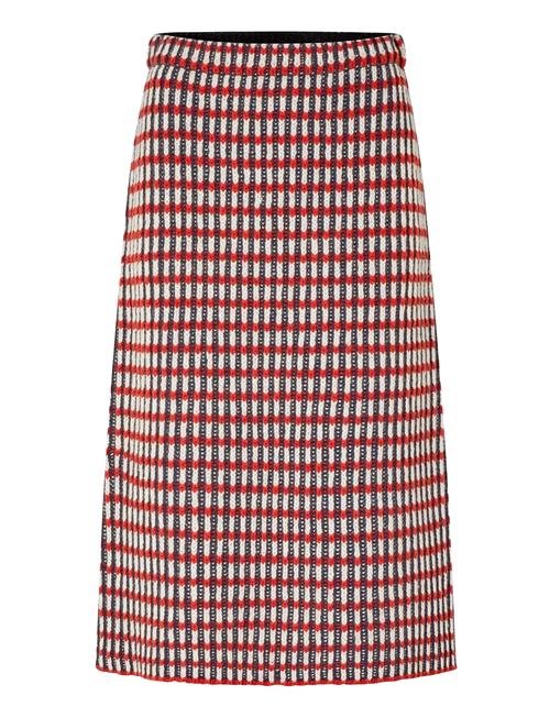 2425 Plaited Chunky Rib, Plaited Fl STINE GOYA Red