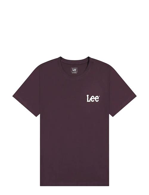 Medium Wobbly Lee Tee Lee Jeans Burgundy
