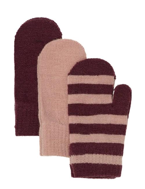 Magic Mittens Knit 3-Pack Minymo Navy