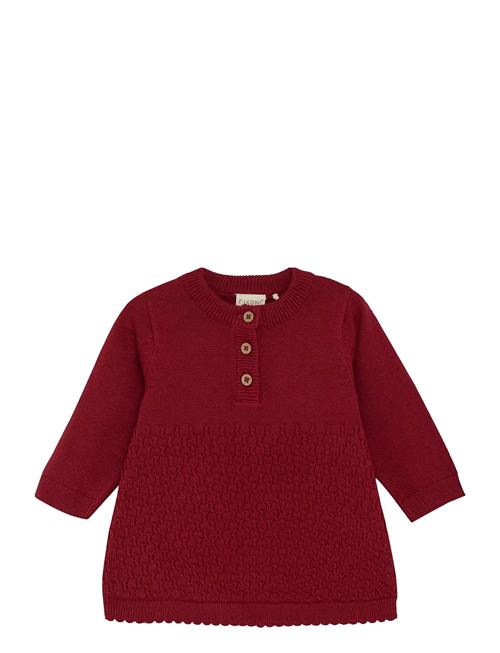 Dress Knit Fixoni Red