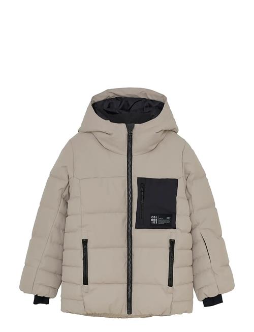 Jr. Ski Puffer Jacket - Quilt Color Kids Beige