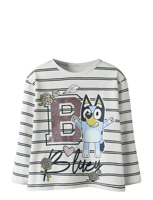 Nmfsiska Bluey Ls Nreg Top Box Sky Name It White