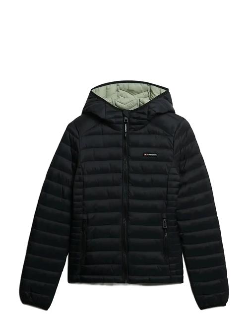 Hooded Fuji Lite Padded Jacket Superdry Sport Black