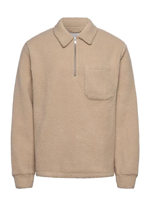 Half Zip Fleece Lindbergh Beige