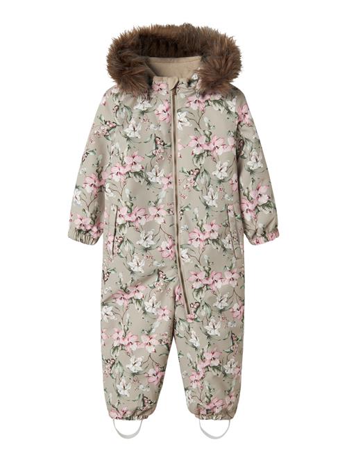 Se NAME IT Flyverdragt Snow10 Pure Cashmere Mellow Flower hos SmartKidz