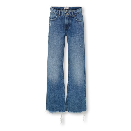 Se ONLY KIDS Wide Fit Jeans Juicy Medium Blue Denim hos SmartKidz