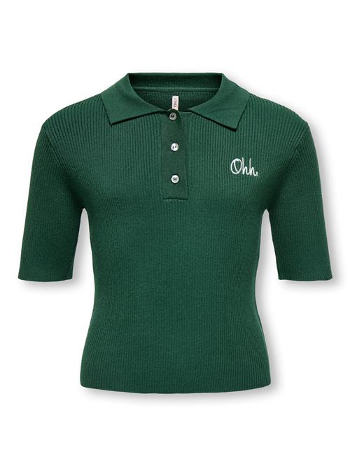 ONLY KIDS Strik Poloshirt Natascha Pineneedle