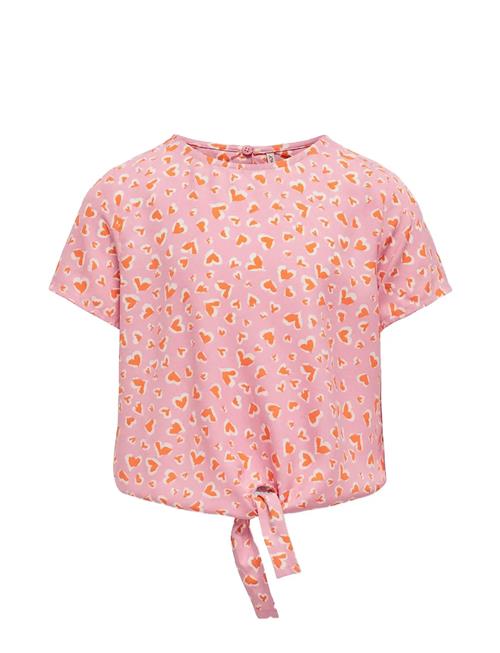 Kogpalma Knot S/S Top Ptm Kids Only Pink