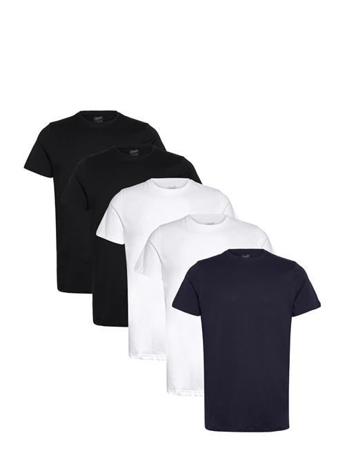 Claudio 5-Pack T-Shirt Cotton Claudio Black
