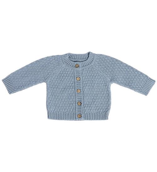 Smallstuff Cardigan - Strik - Uld - Blue