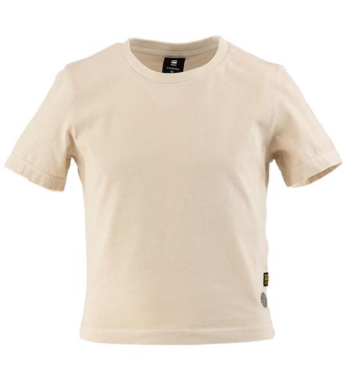 G-Star RAW T-shirt - Cropped - Milk