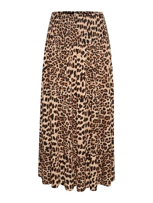 Kaffe Nederdel  mørkebeige / brun / sort