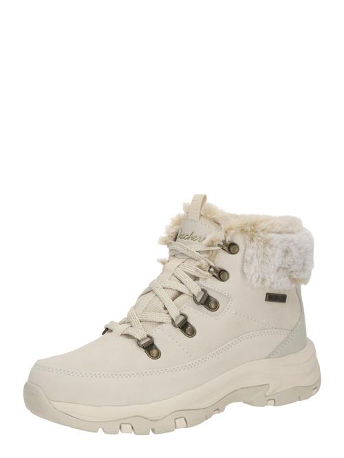 SKECHERS Snørestøvletter 'Trego'  creme