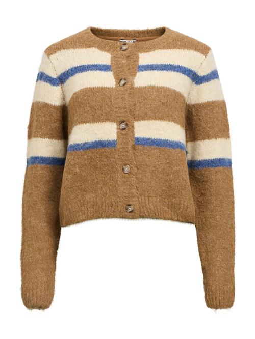 OBJECT Cardigan 'OBJGALIA'  creme / mørkebeige / ensian