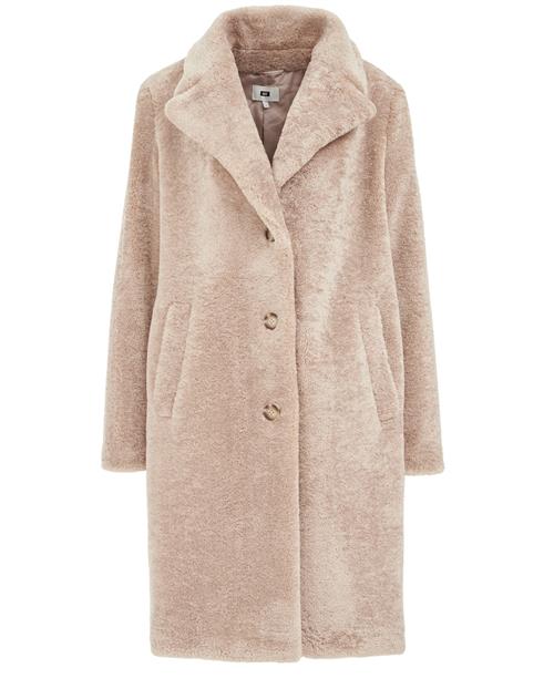 WE Fashion Vinterfrakke  beige