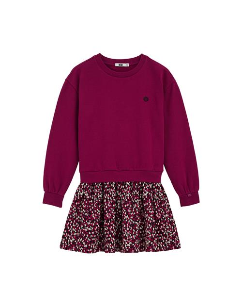 WE Fashion Kjole  pink / lyserød / sort / hvid