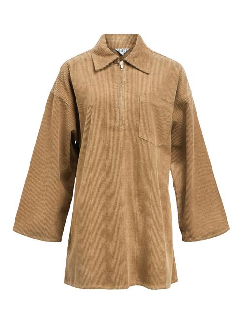 OBJECT Bluse 'OBJALIMA'  lysebrun