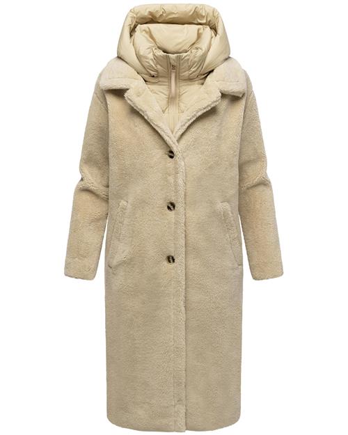 NAVAHOO Vinterfrakke  beige