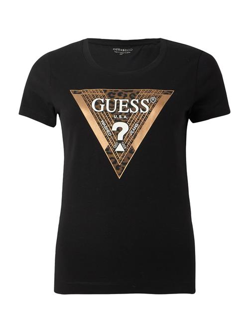 GUESS Shirts  brun / guld / sort / hvid