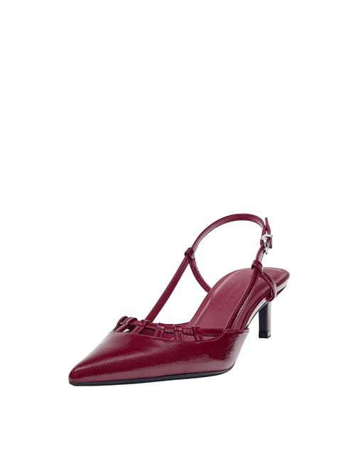 Pull&Bear Slingpumps  burgunder