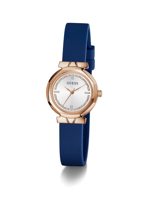 GUESS Analogt ur 'MINI RUMOUR'  navy / bronze / sølv