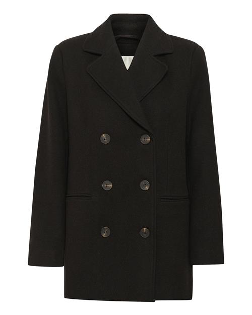 My Essential Wardrobe Overgangsfrakke 'Frannie'  sort
