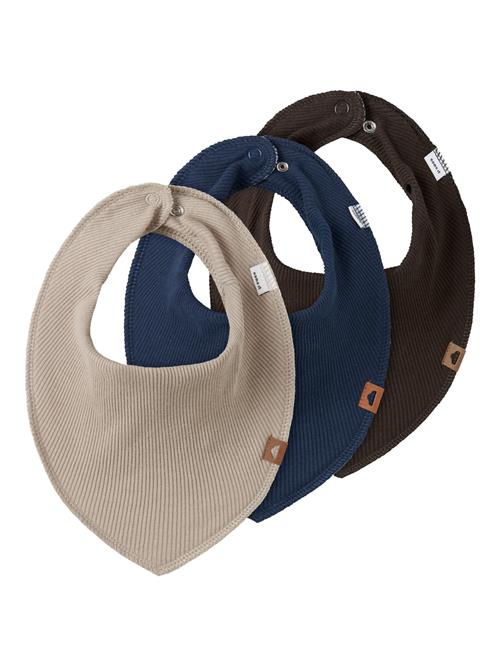 NAME IT 3-Pak Rib Hagesmæk Yasim Insignia Blue Island Fossil/delisioso