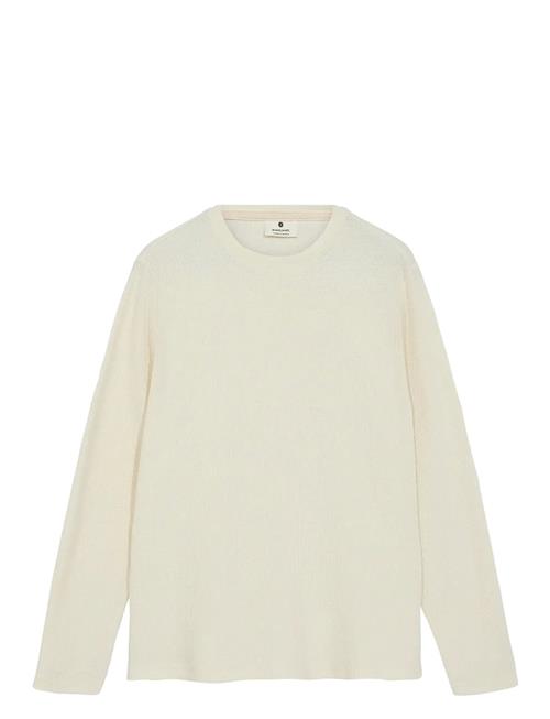 Akkikki L/S Waffle Tee Anerkjendt Cream