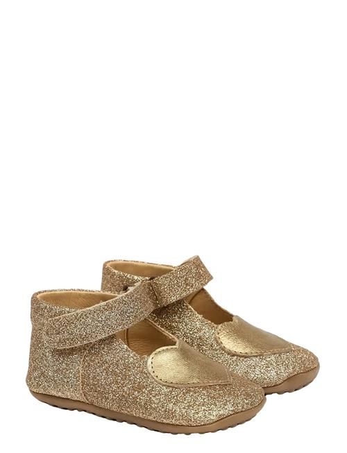 Beginners Ballerina Heart Pom Pom Gold