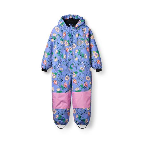 Småfolk Snedragt Til Børn Med Fugle Og Blomster Purple Delight  Purple Delight-5-6 Y  Lilla  5-6 år  kvinde