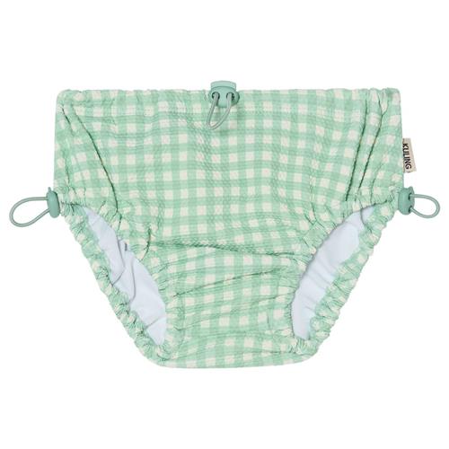 Kuling Kos Badeble Mint Check 74/80 cm  Grøn  74/80 cm  unisex