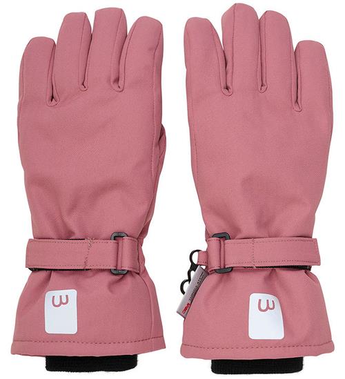 Minymo Handsker m. Fleece - Withered Rose