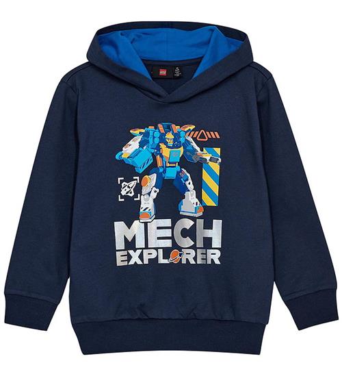 LEGOÂ® Wear City Hættetrøje - LwSaku - Mørkeblå