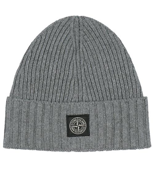 Stone Island Hue - Uld/Viskose - Mørkegråmeleret