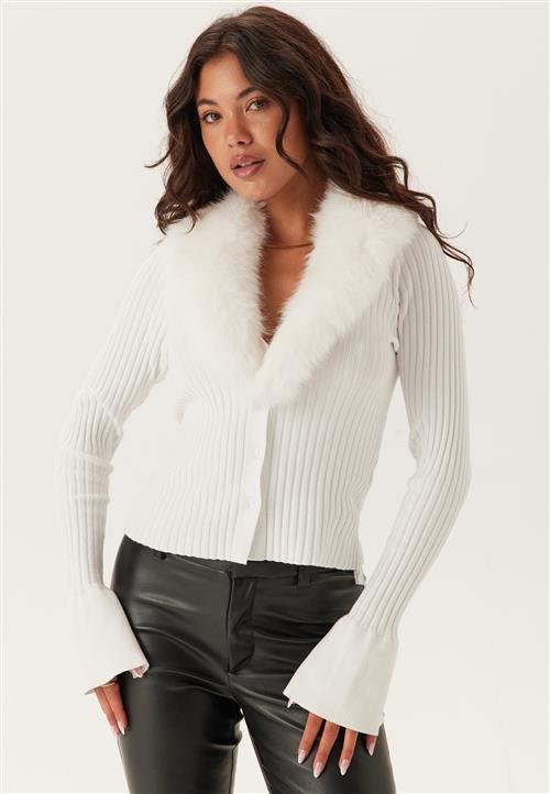 Chiara Forthi Faux Fur Cardigan