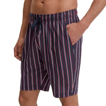 Calida Remix Basic Sleep Bermudas Rød bomuld Large Herre