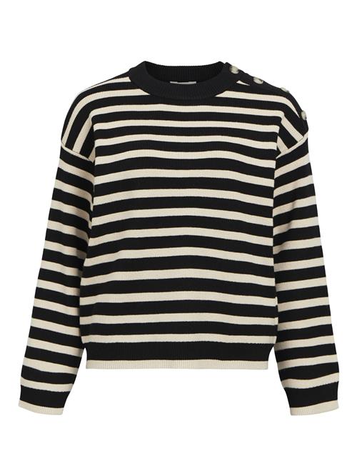 OBJECT Pullover 'Elly'  ecru / sort