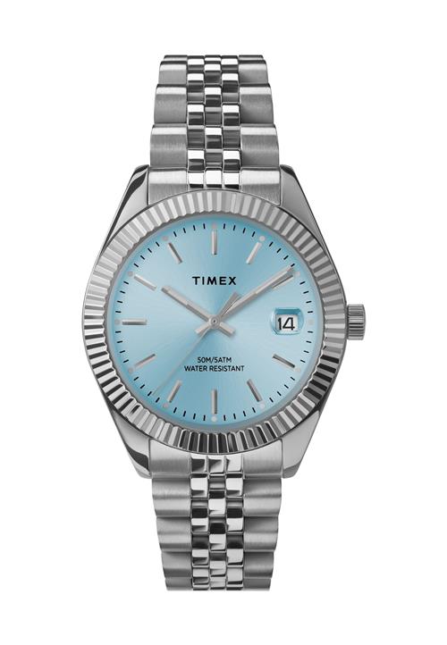 TIMEX Analogt ur 'Legacy'  himmelblå / sølv