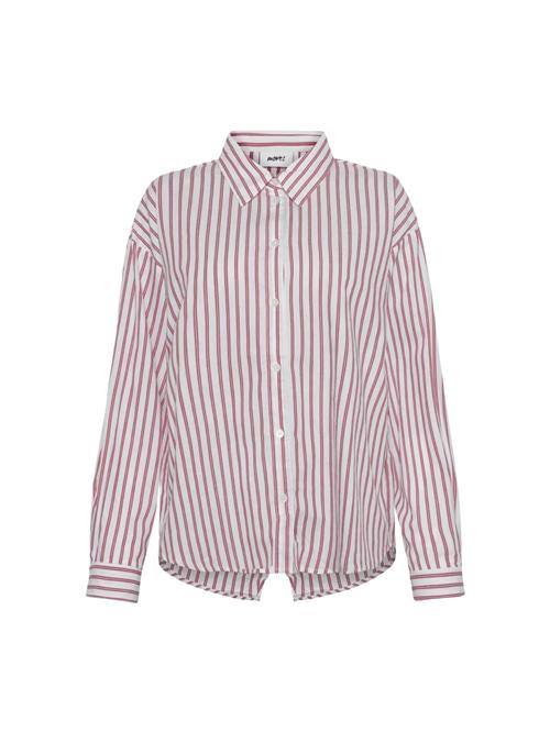 Moves Bluse 'Almira'  rød / hvid
