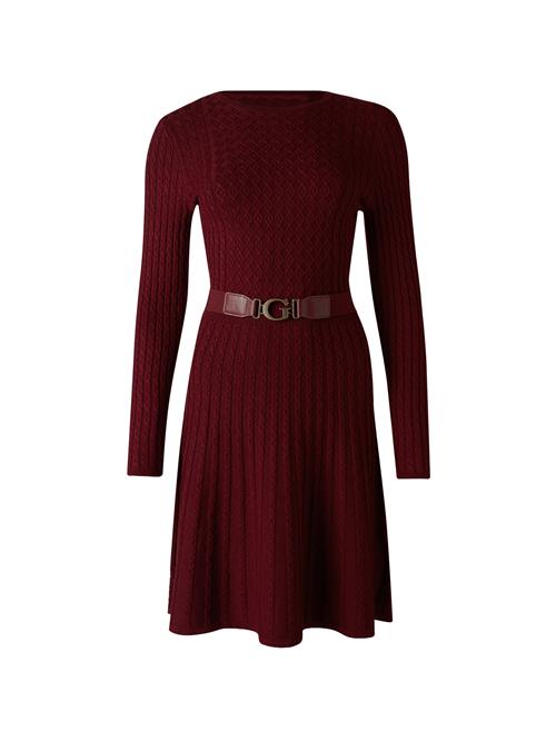 GUESS Strikkjole  bordeaux