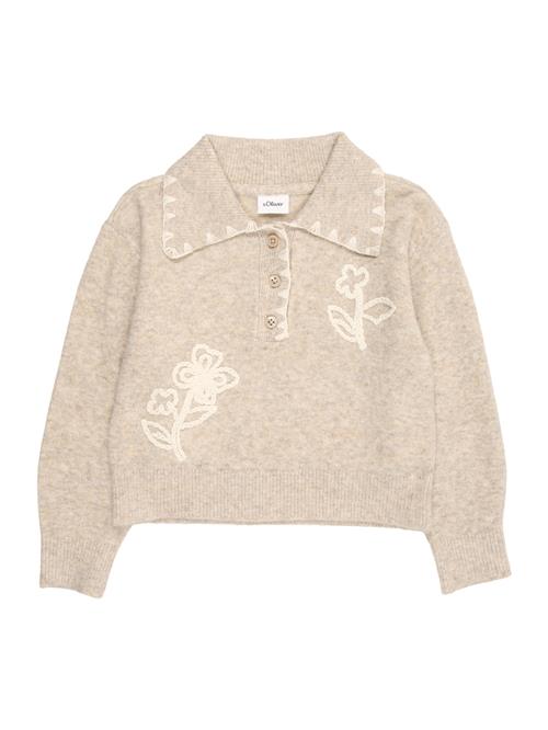 s.Oliver Pullover  creme / cappuccino
