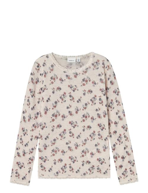 Nkfwang Wool Needle Ls Top Name It Purple