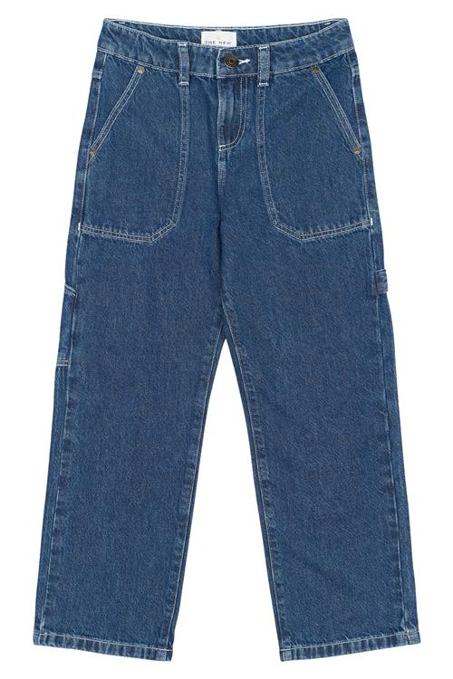 The New TNParks Denim Worker Jeans Blue Denim Blue Denim 9-10 Y  Blå  9-10 år  mand