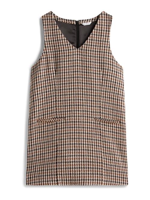 TOMMY HILFIGER Etuikjole 'HERITAGE'  beige / navy / rustbrun