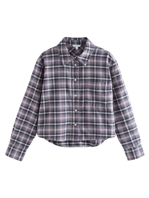 Next Bluse  petroleum / lilla / hvid