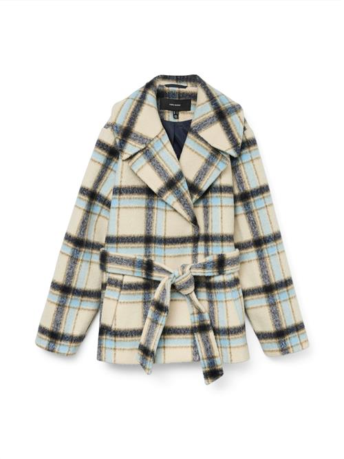 VERO MODA Overgangsjakke 'VMVERA'  beige / lyseblå / mørkeblå / brun