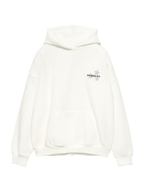 Pull&Bear Sweatshirt 'PACIFIC BYE'  grå / sort / hvid