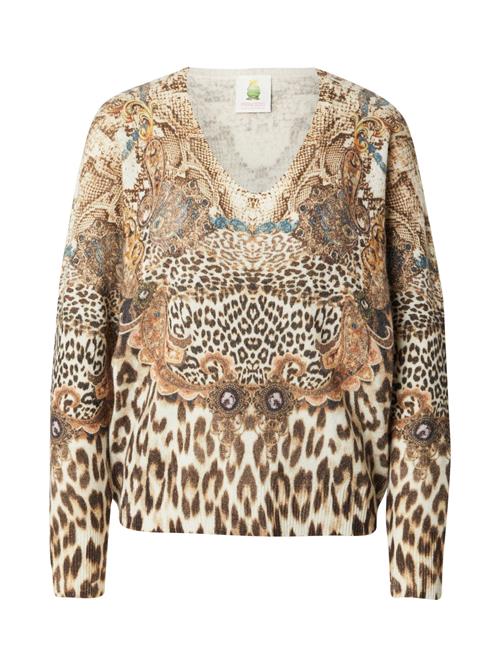 PRINCESS GOES HOLLYWOOD Pullover  beige / lysebeige / blå / mørkebrun