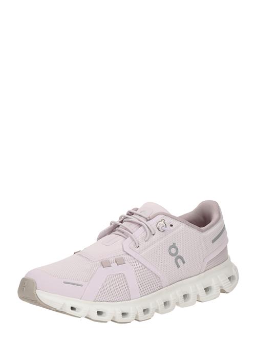 On Sneaker low  sølvgrå / pastelpink