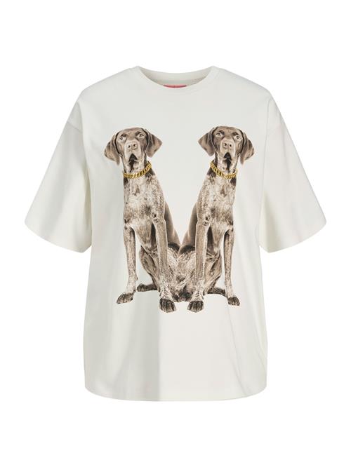 Se JJXX Shirts 'JXOLIVIA'  guld / mørkegrå / offwhite ved About You